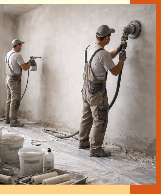 Подготовка поверхности под напыление в Реже от 1314 руб. — ТепломастерРеж